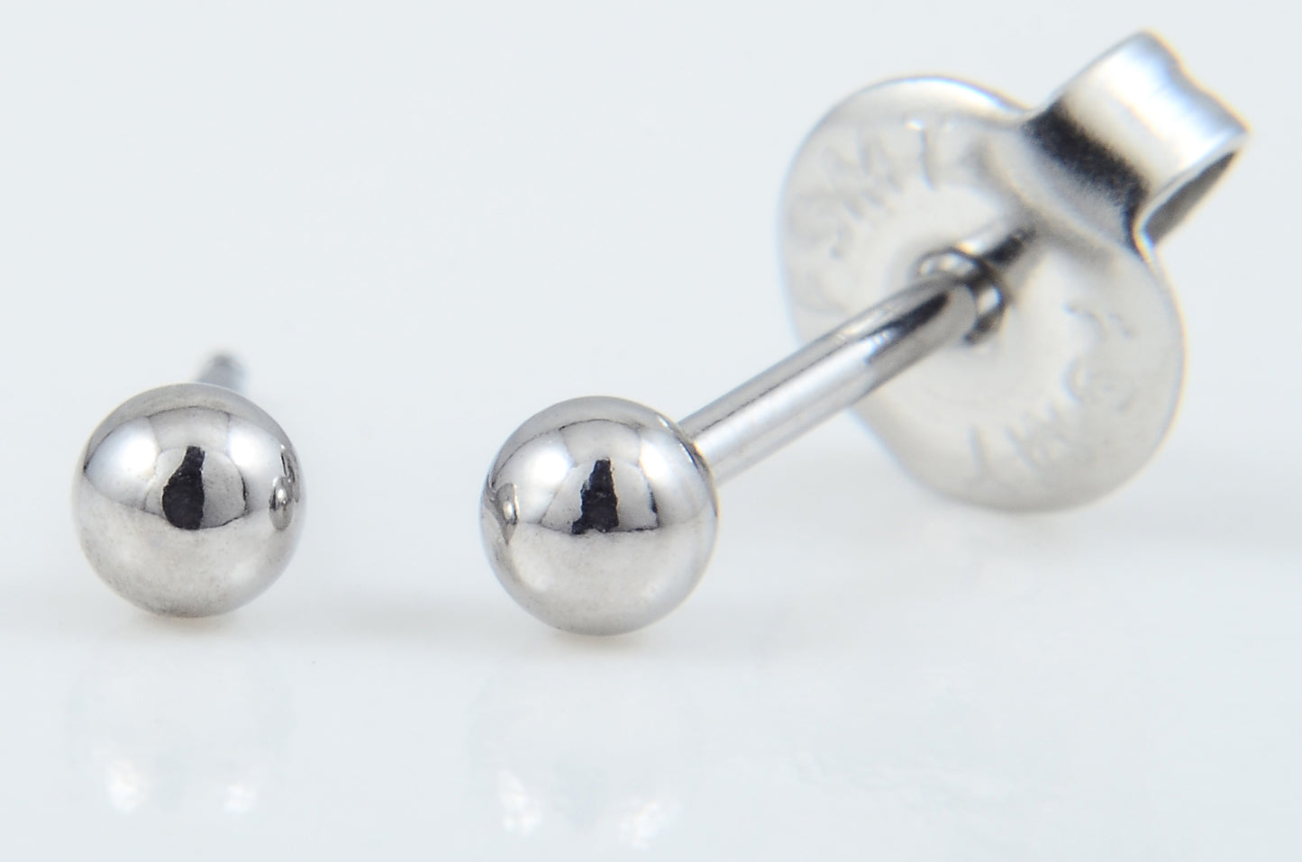 Stainless Silver Sparkle Ball