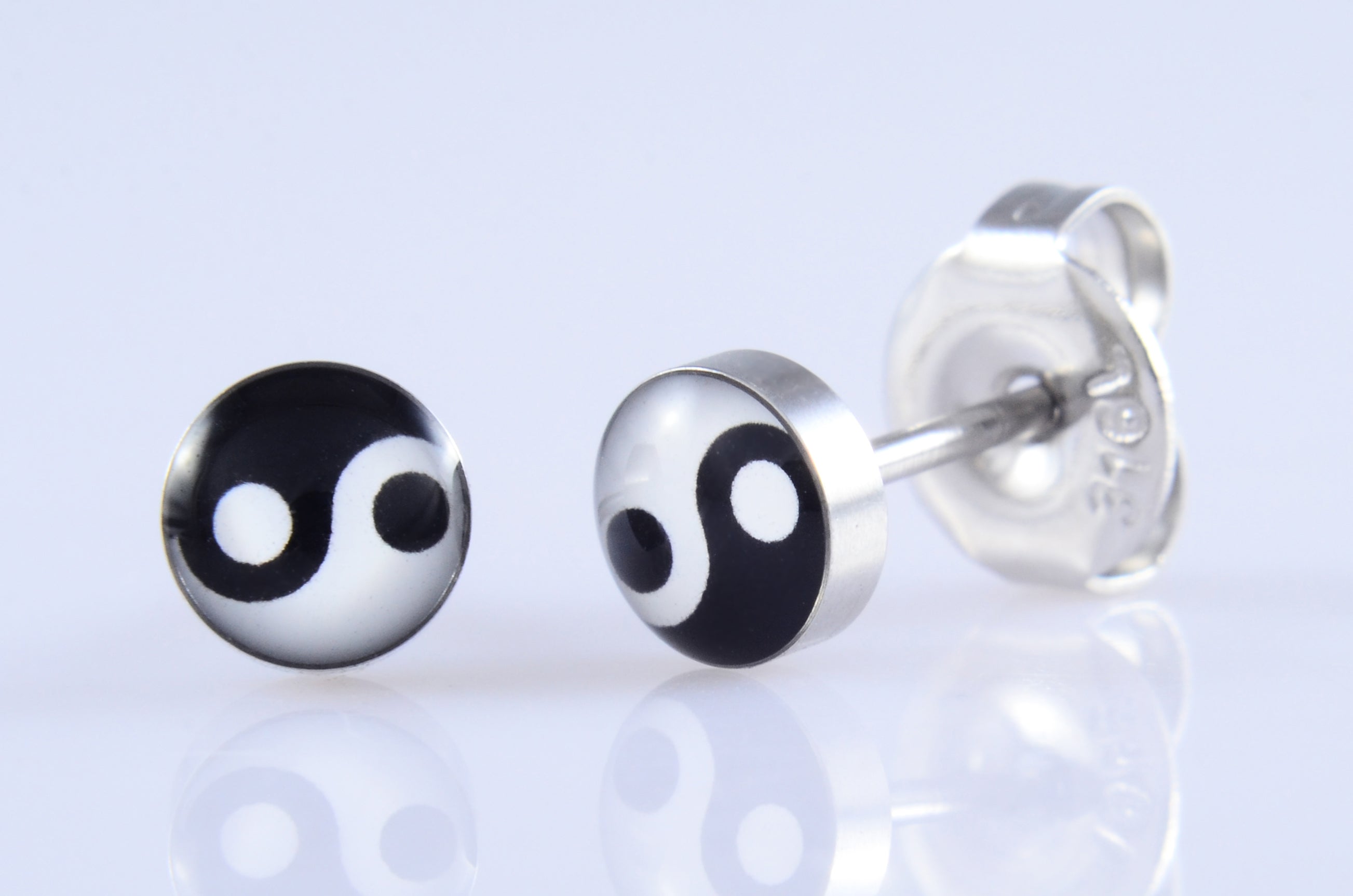Yin Yang Studs